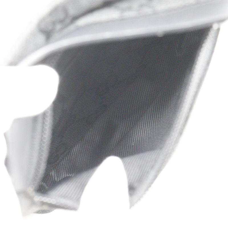 Gucci Body Bag 28566 GG Canvas And Leather Black Unisex Waist Bag