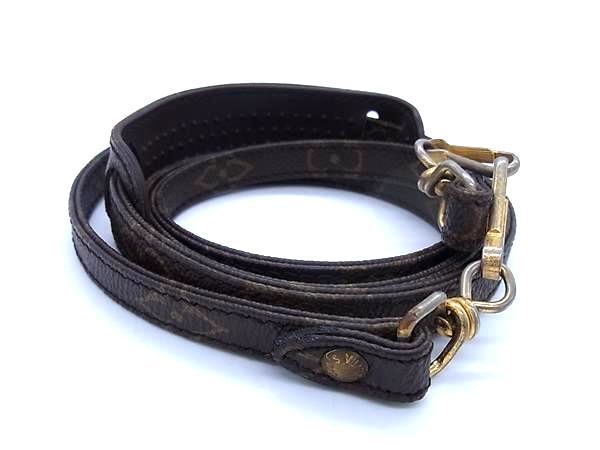 Louis Vuitton Shoulder Strap For Monogram Bag Crossbody Ladies Men Brown Fa1213