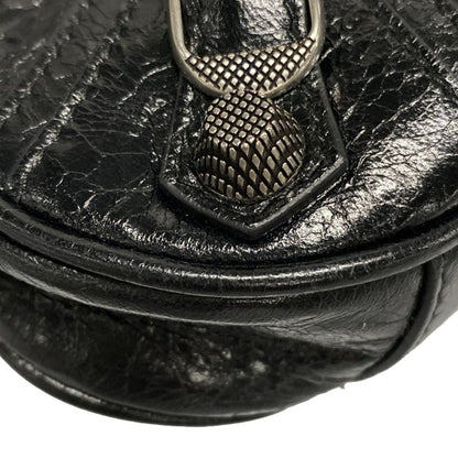 Balenciaga Shoulder Bag Le Cagor 695814 Black Chain Shoulder/mini Bag Lambskin