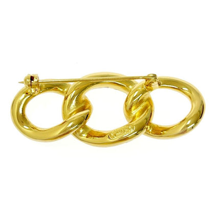 Christian Dior GP Rhinestone Brooch Ladies 307389 Brooch with Box