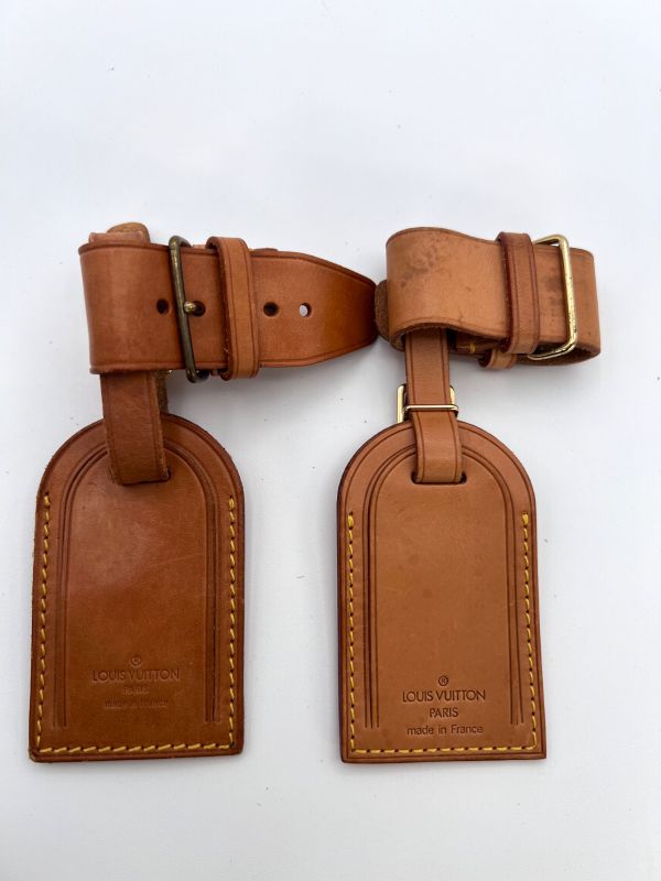 Louis Vuitton Name Tag Poinier Handle Holder 09bs264