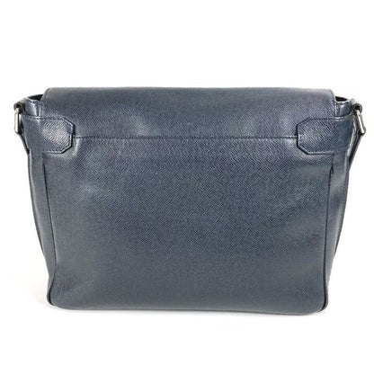 Louis Vuitton Shoulder Bag Romain MM Romain MM M32624 Taiga Leather Boreal Navy