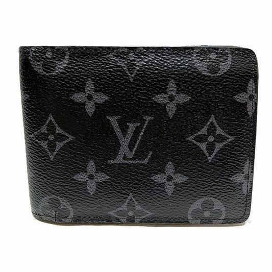 Louis Vuitton Monogram Eclipse Portefeuille M61695 Wallet Bifold Wallet For Men