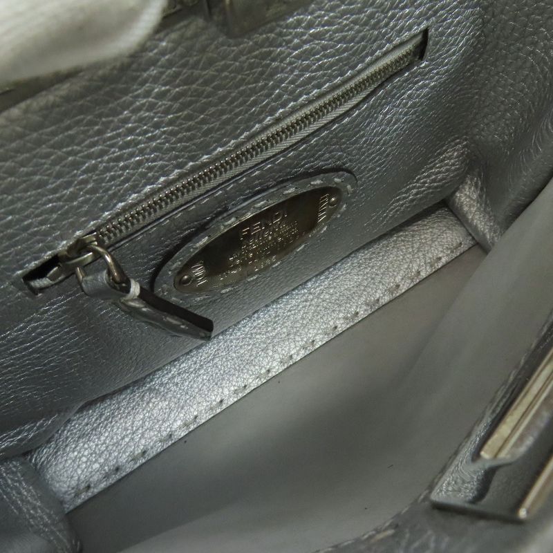 Fendi Peekaboo Mini Selleria 2WAY Handbag Calf Women