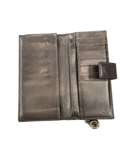 2365 Gucci GG Canvas Long Wallet 233024 Preowned
