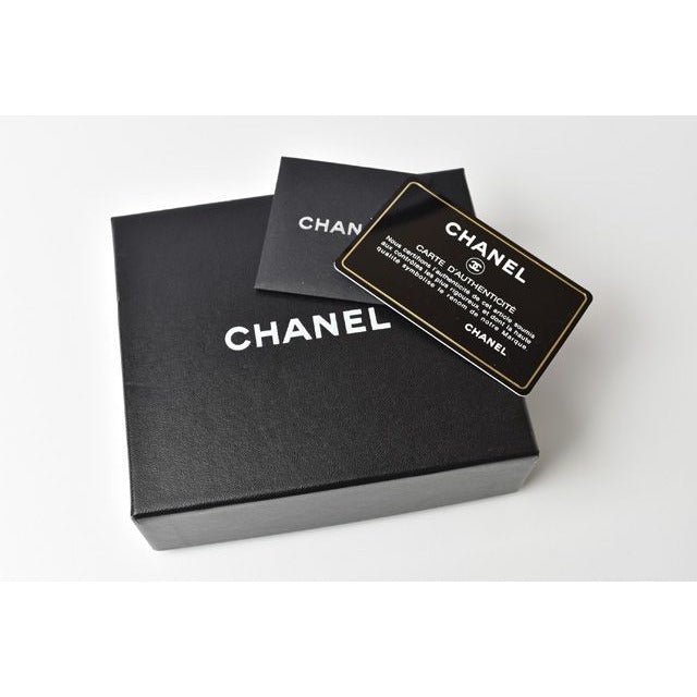 Chanel Foldable Wallet with Double Hooks Black — view 3