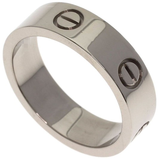 Cartier Love Ring 60 18k White Gold