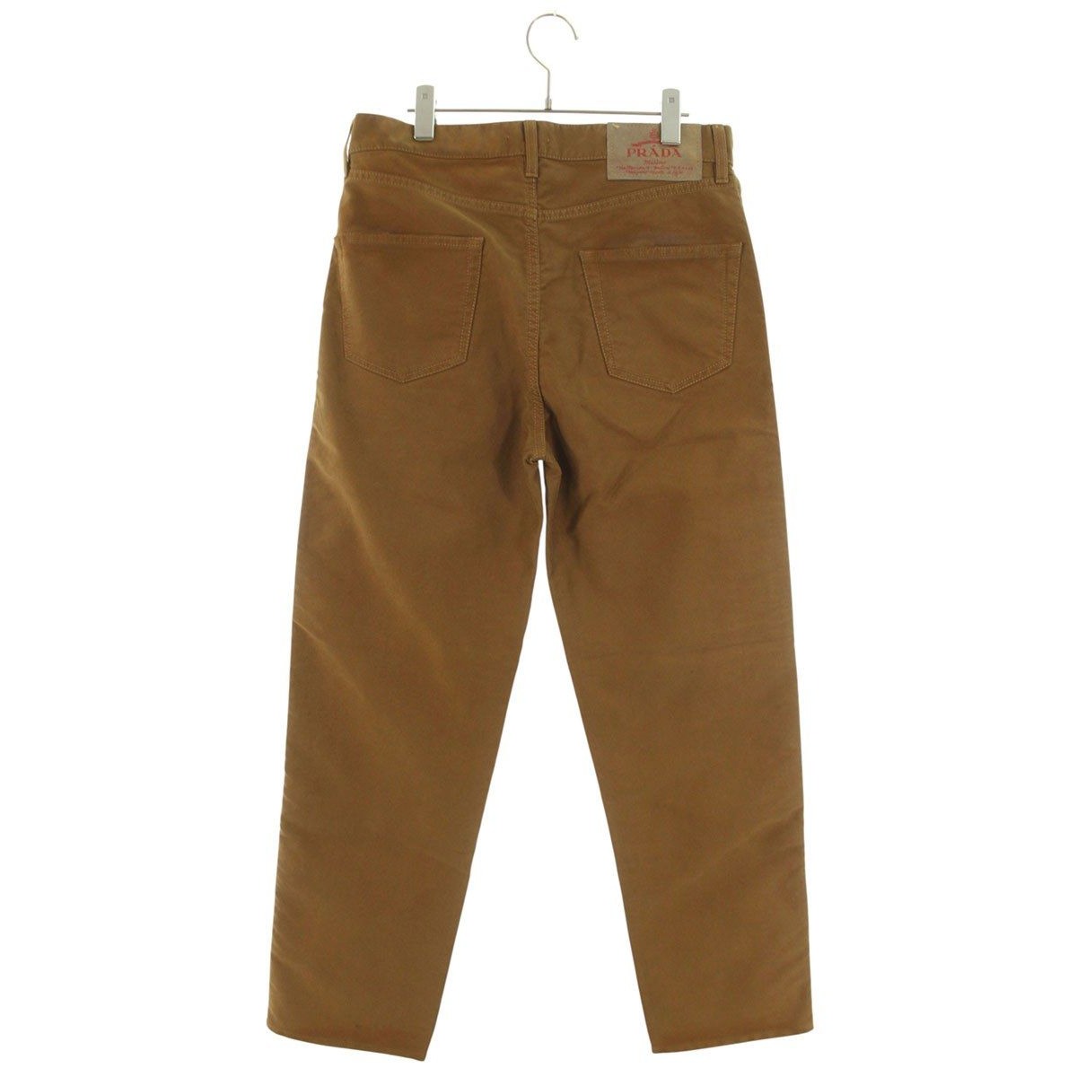 Prada Triangle Logo Plaid Molle Skin Cargo Long Pants 31 Inches — view 2