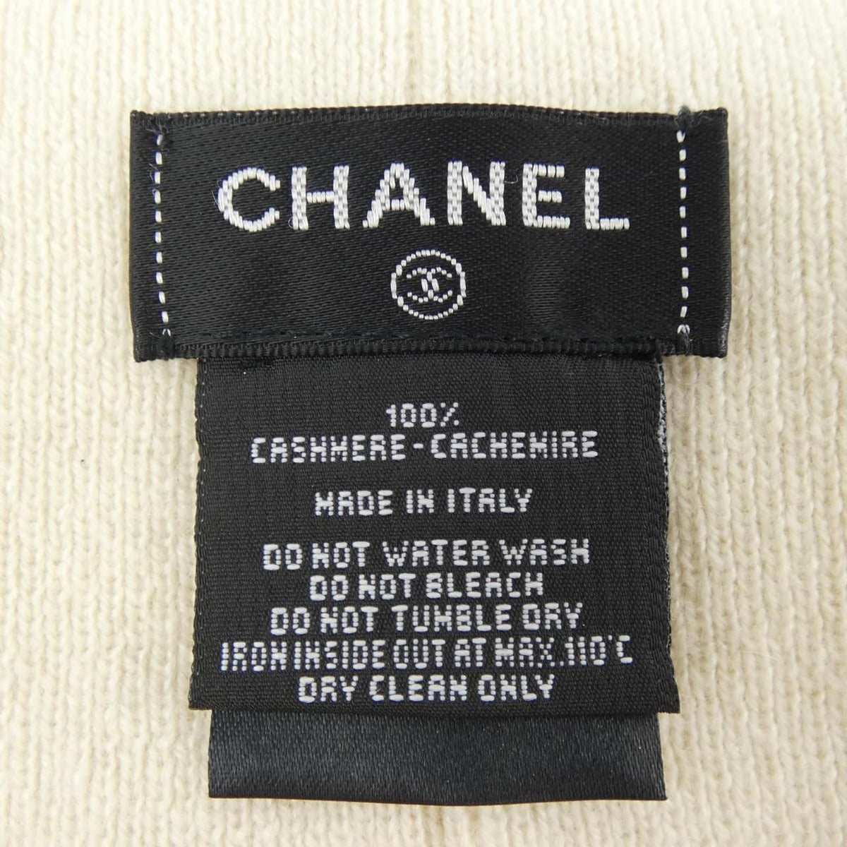 Chanel Knit Cap Cashmere White — view 3