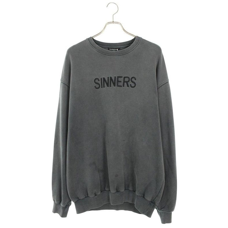 Balenciaga Sinners Embroidery Sweatshirt