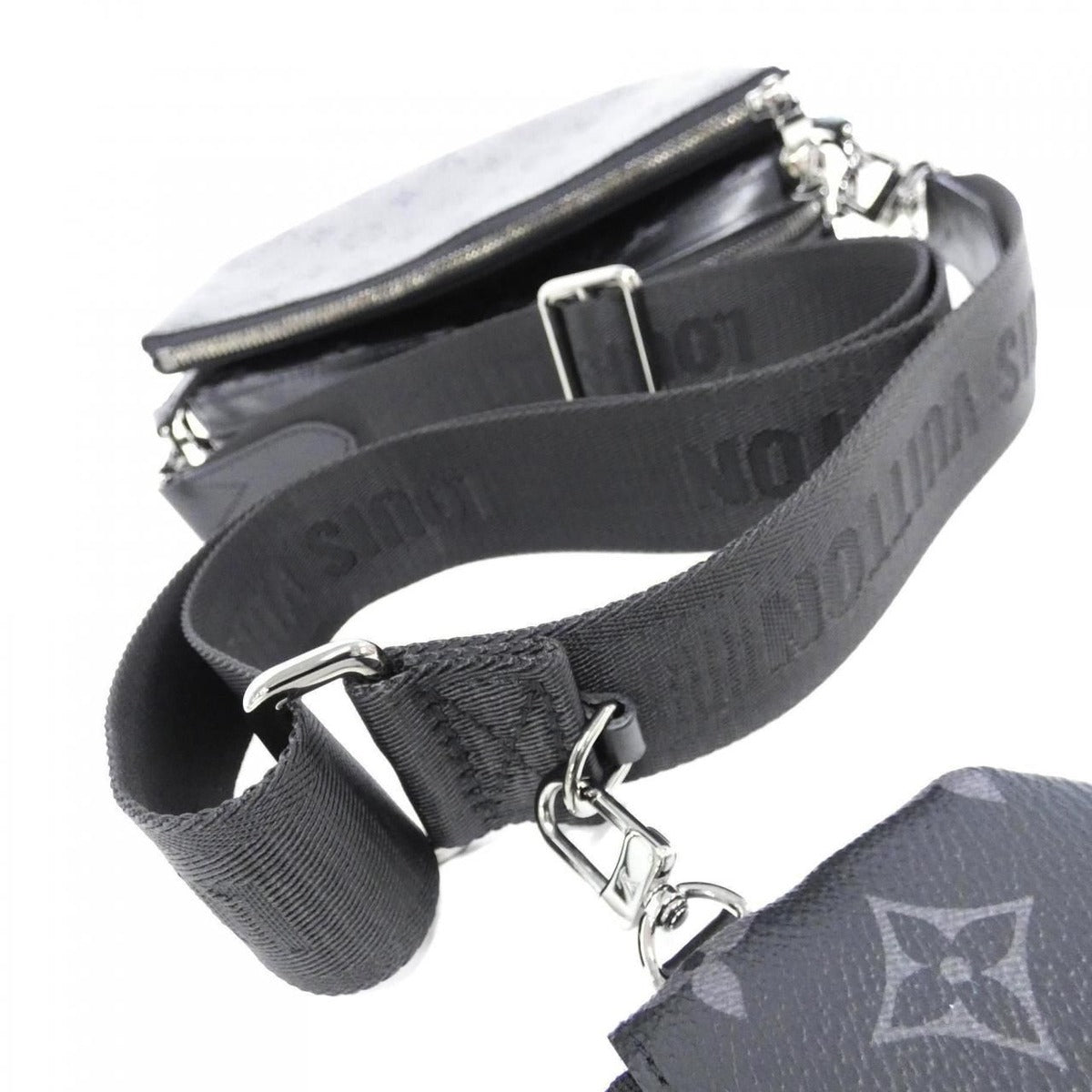 Louis Vuitton Monogram Eclipse Reverse Trio Shoulder Bag — view 6