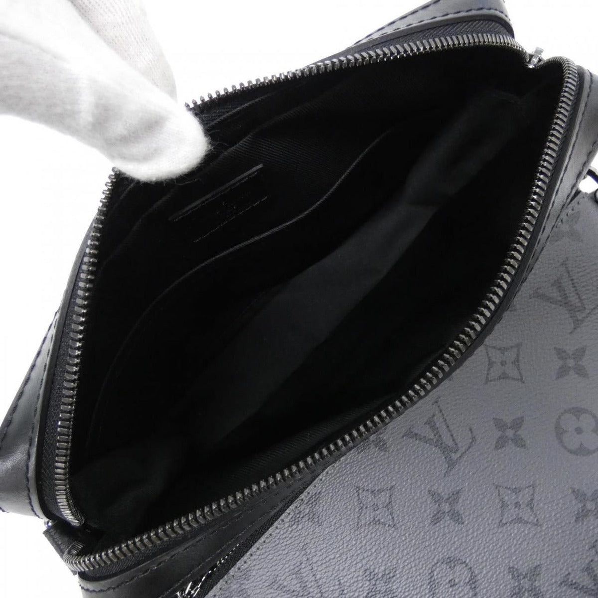 Louis Vuitton Monogram Eclipse Reverse Trio Shoulder Bag — view 7