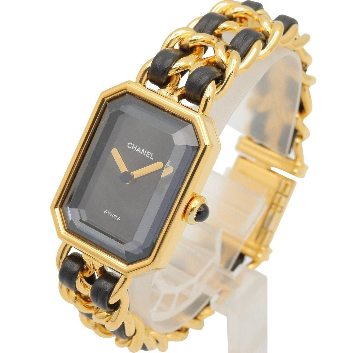 Chanel Watch Premiere M Black Leather — view 2