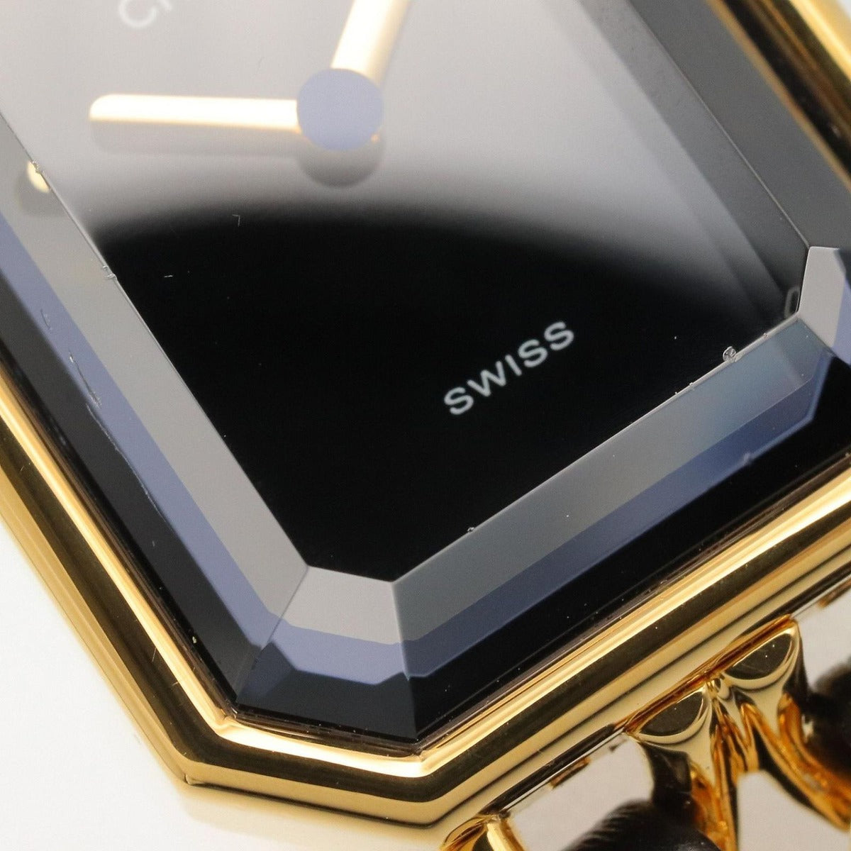 Chanel Watch Premiere M Black Leather — view 9