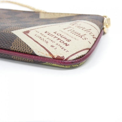 Louis Vuitton Damier Pochette Mirror MM Pouch Ebene — view 3
