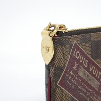 Louis Vuitton Damier Pochette Mirror MM Pouch Ebene — view 6