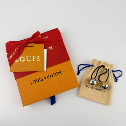 Louis Vuitton Nanogram Planet Hair Tie Metal Two