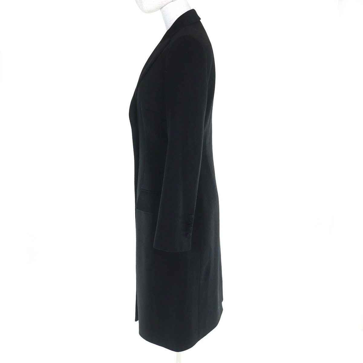 Dolce & Gabbana Wool Lining Leopard Pattern Peaked Lapel Color Single Long Coat — view 2