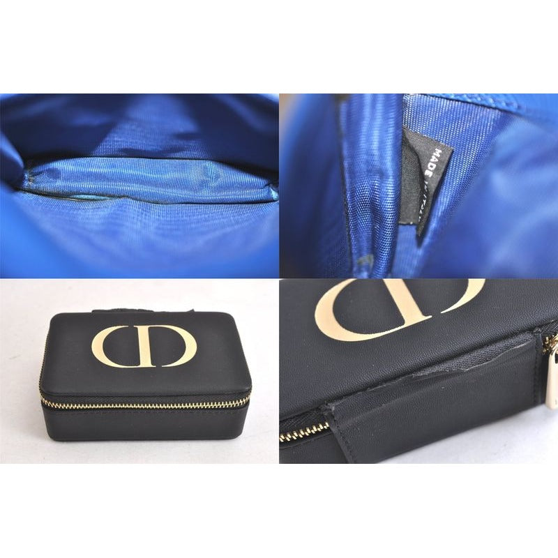 Prada Dior Coach Pouch Card Jewelry Case Set Of 4 Blue Green Purple 2811 — view 7