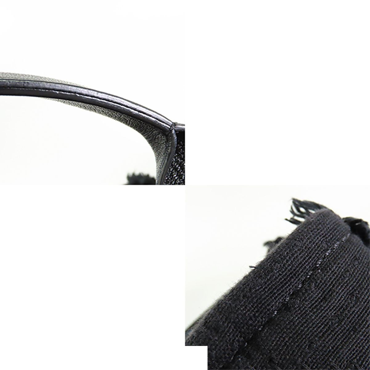 Chanel Large Shopping Black Silver Canvas Leather 2-Way Tote Shoulder Bag — view 7