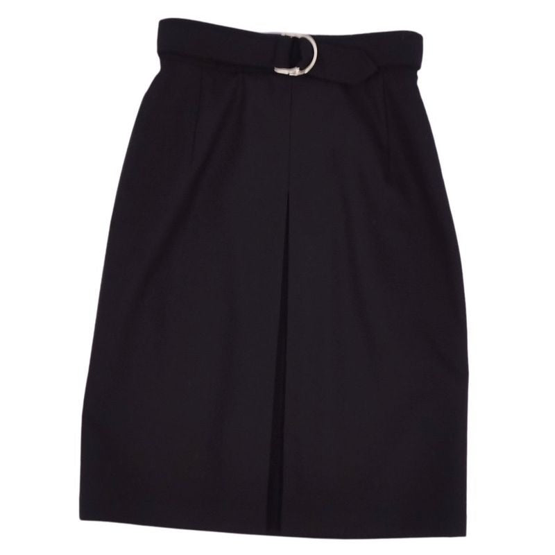 Hermes Skirt 22 AW Wool None Fabric Bottoms Rede