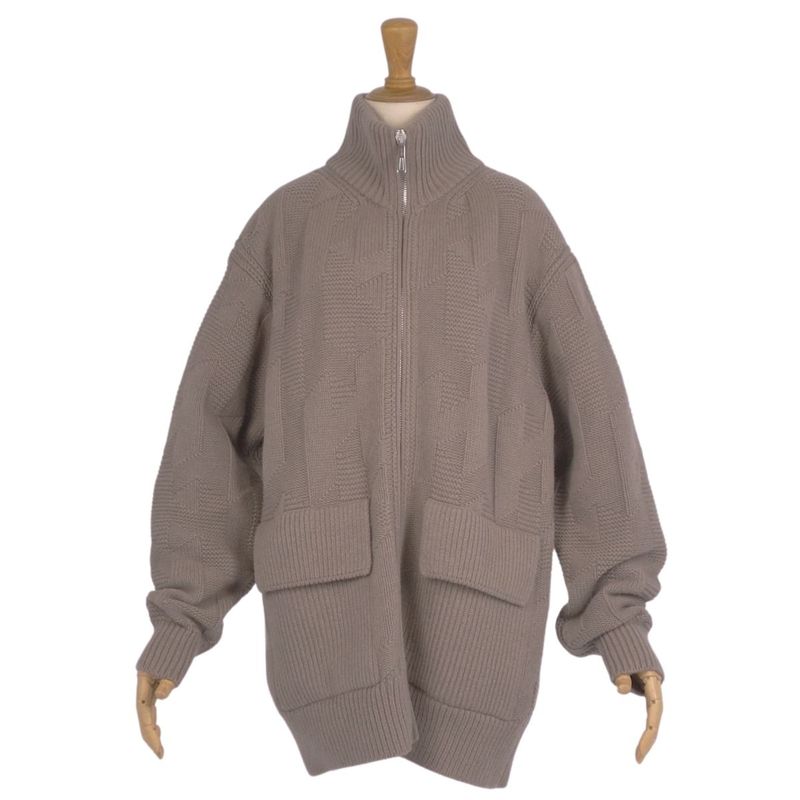 Hermes Jacket 2024ss Drivers Knit