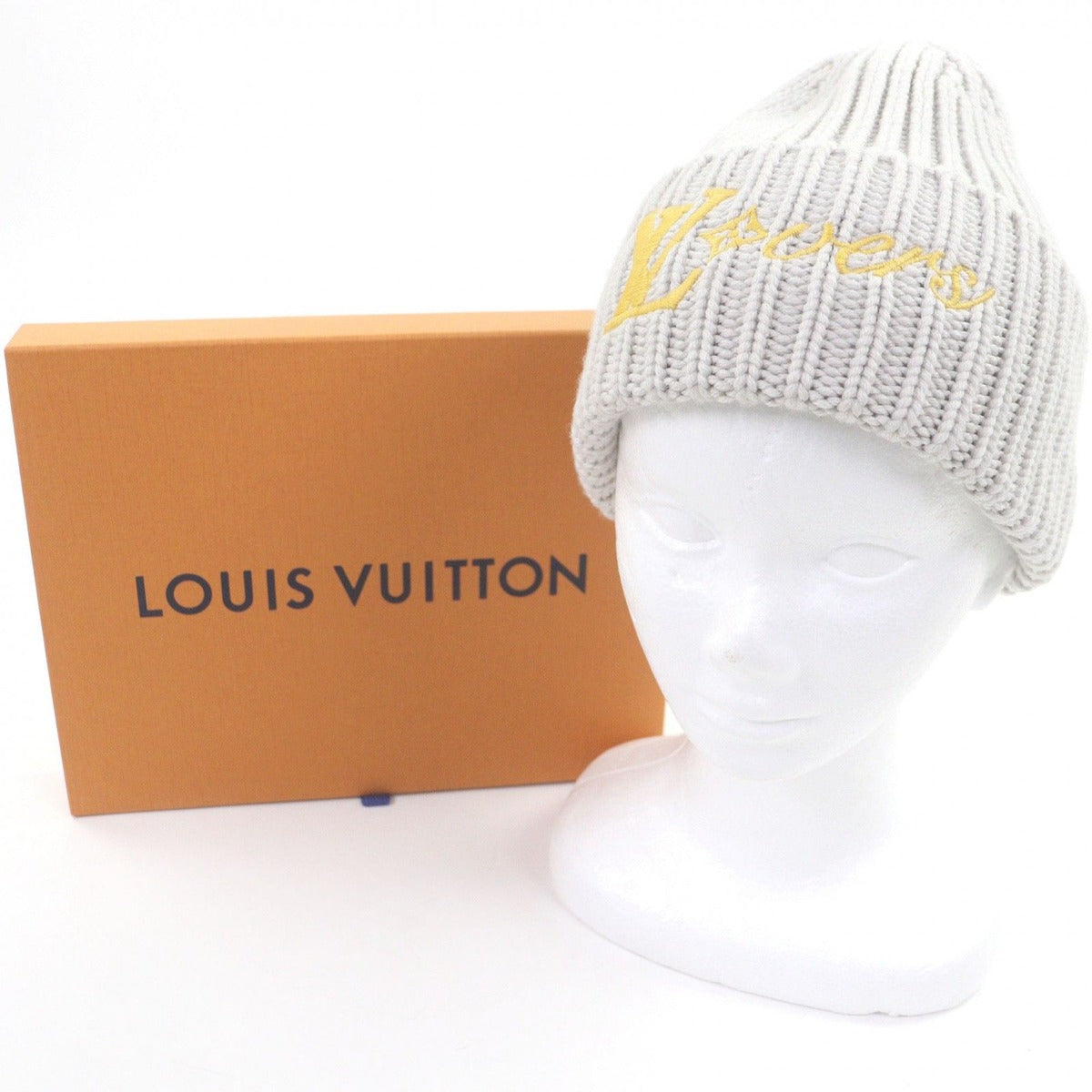 Louis Vuitton Beanie LV Birds Logo Embroidery Knit Cap — view 2
