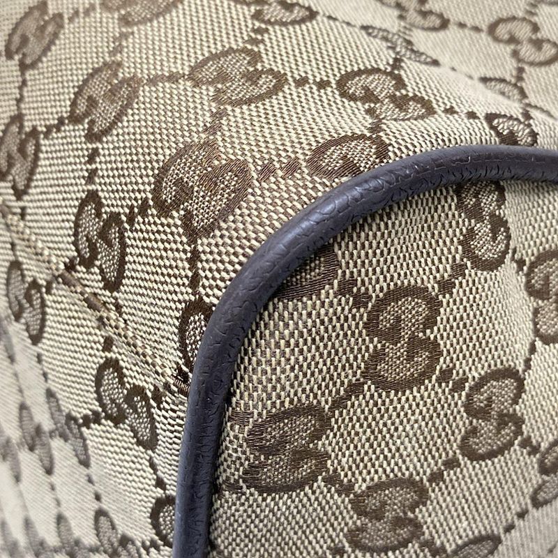 Gucci Boston Bag GG Patternsherry (web) 153240 Dark Brown X Beige X Multi Main