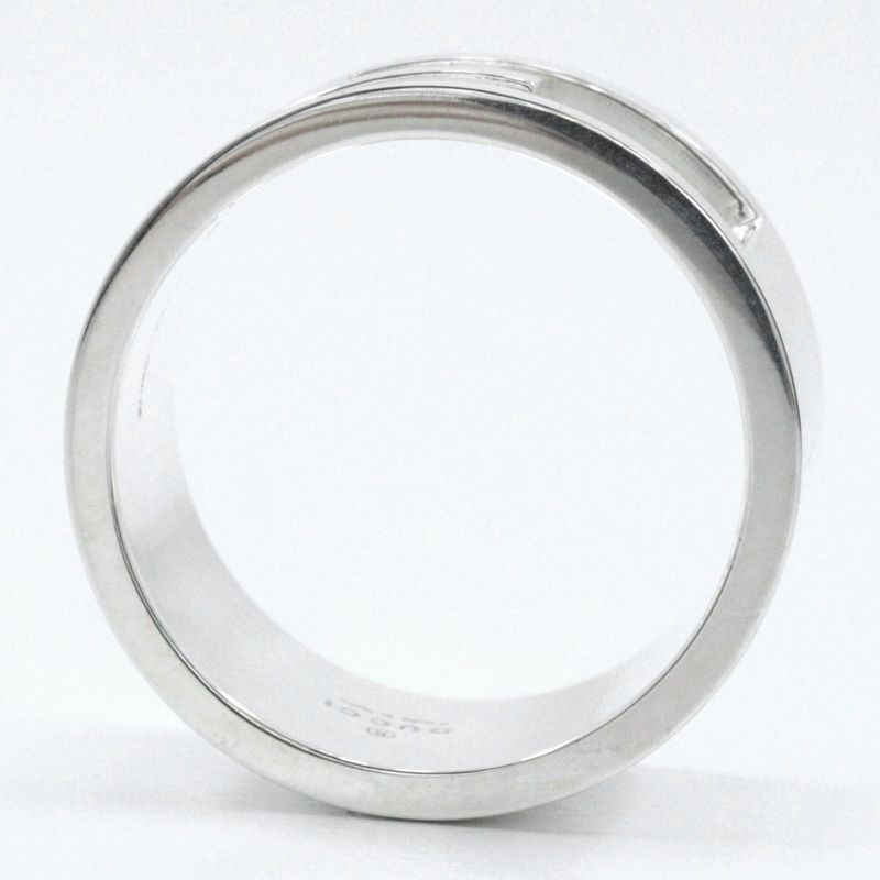Gucci Branded G Wide Silver 925 Size 20 Men's 12.5g Ring