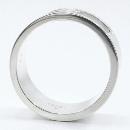 Gucci Branded G Wide Silver 925 Size 20 Men's 12.5g Ring