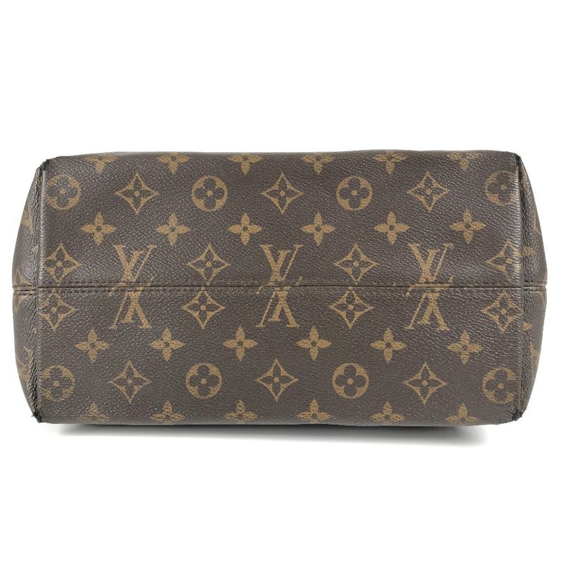Louis Vuitton Shoulder Bag Jena PM M42268 Monogram Canvas Brown