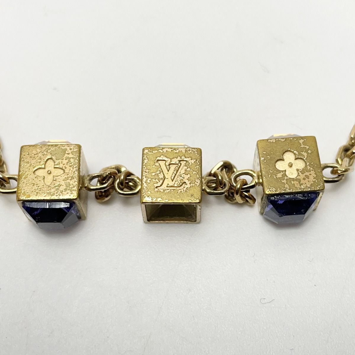 Louis Vuitton Bra Scuff/gamble M65209 Plated Chain Bracelet