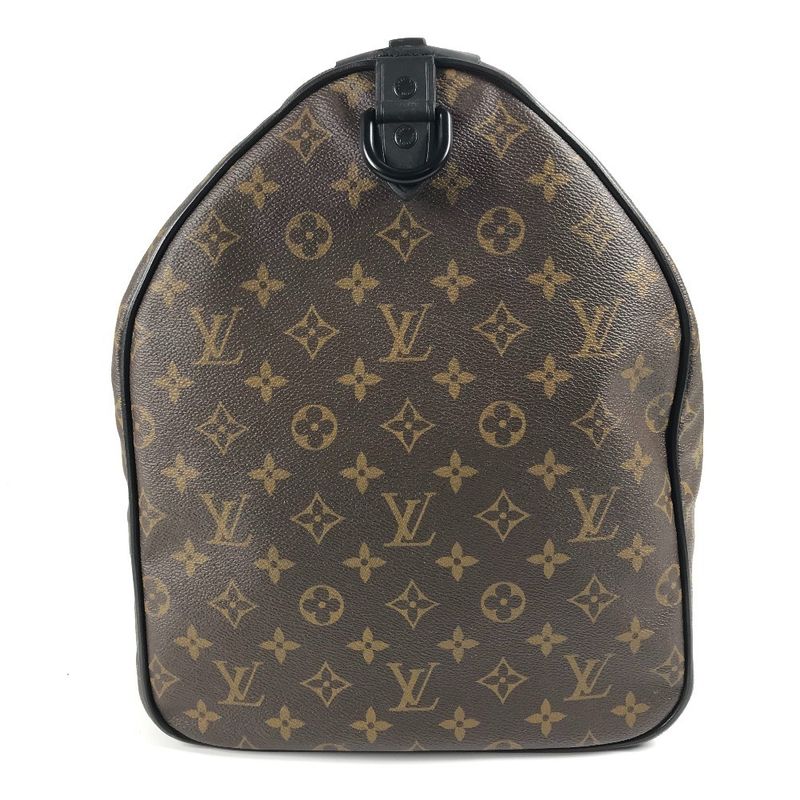 Louis Vuitton Boston Bag Keepall Bandoliere 55 M41411 Monogram Canvas Brown
