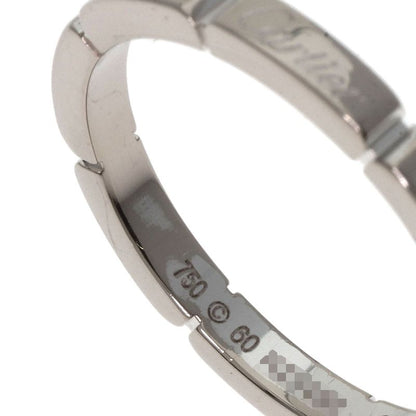 Cartier Maillon Panthère #60 Ring 18K White Gold Unisex