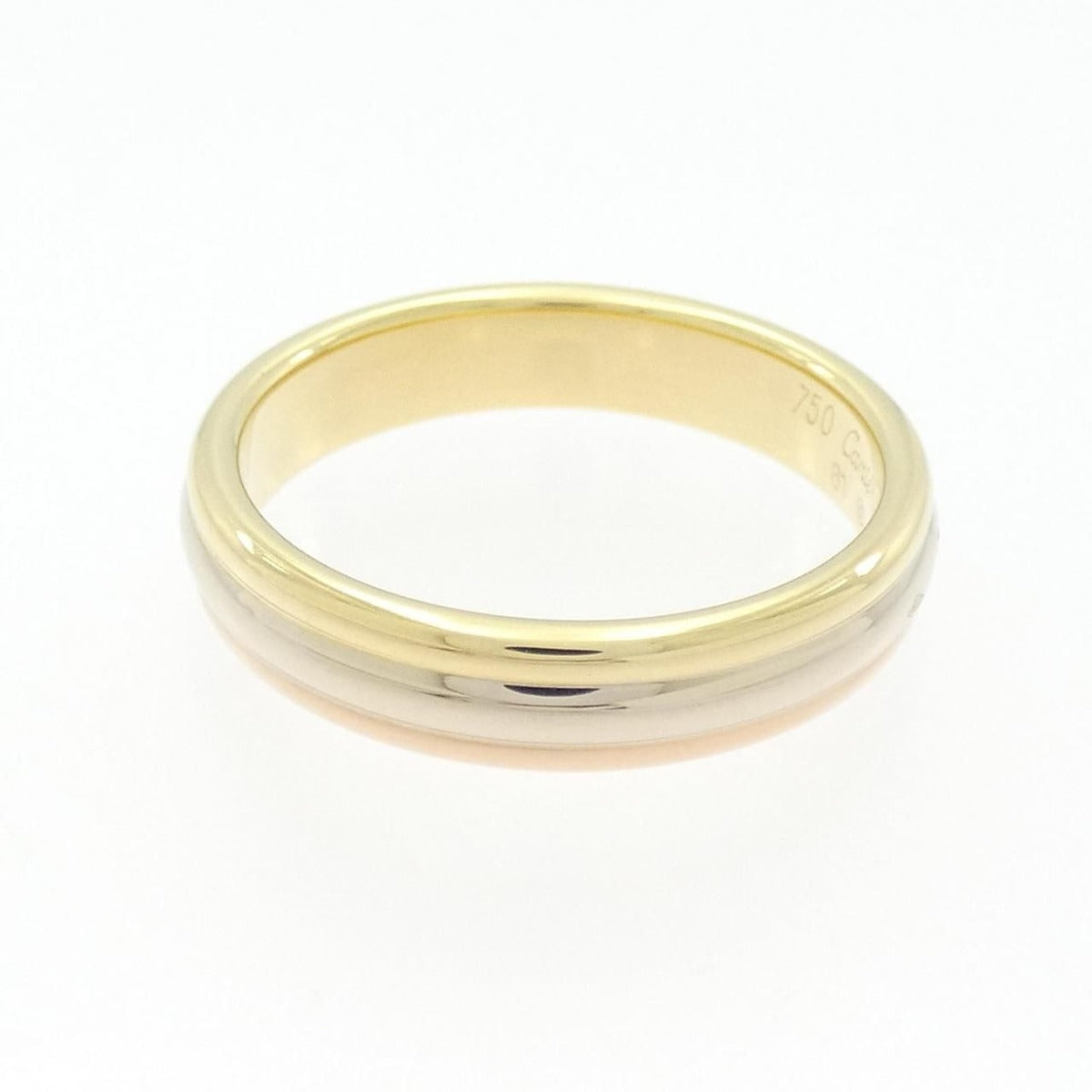 Cartier Three Color Wedding Ring — view 2