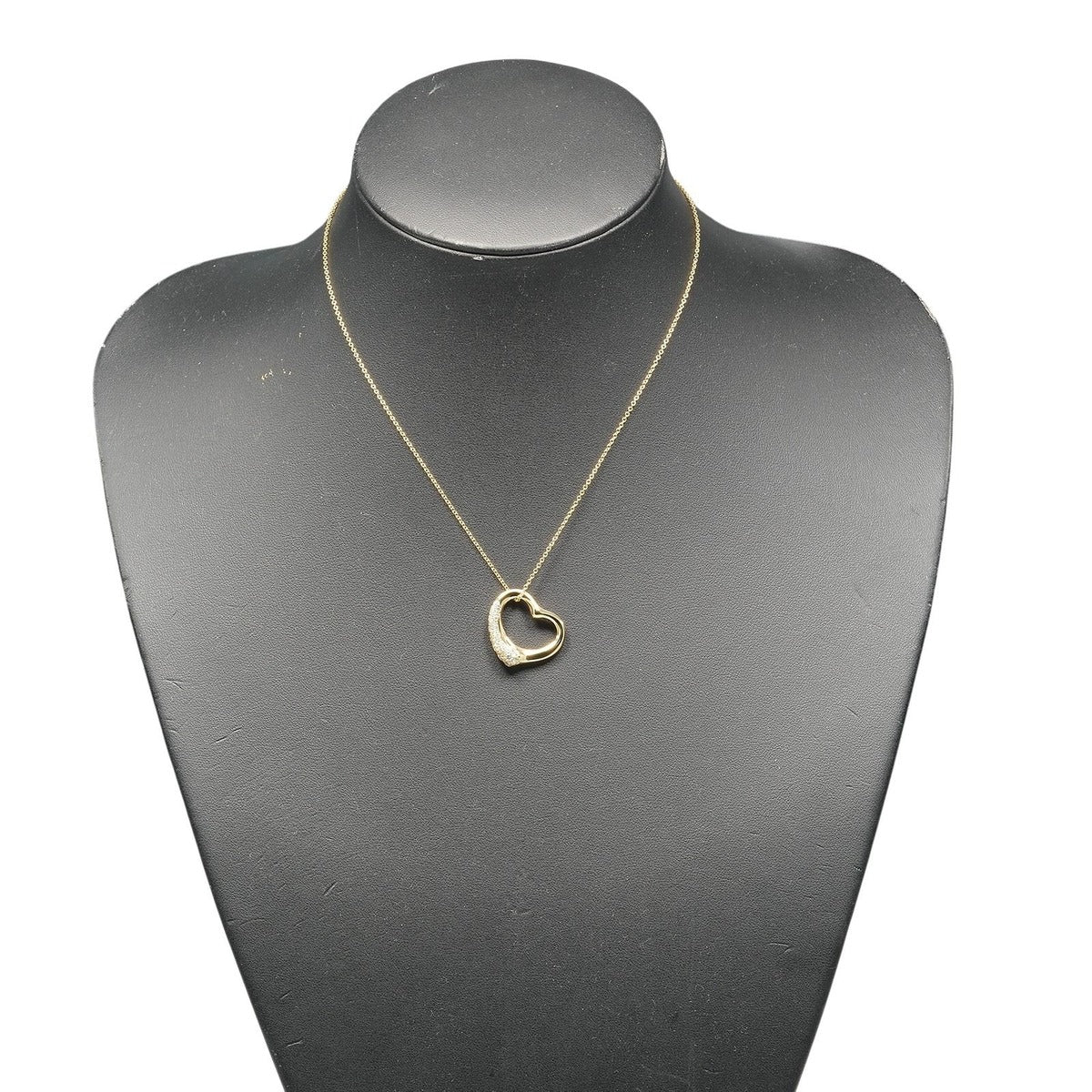 Tiffany & Co. Open Heart 18K Yellow Gold Diamond — view 2
