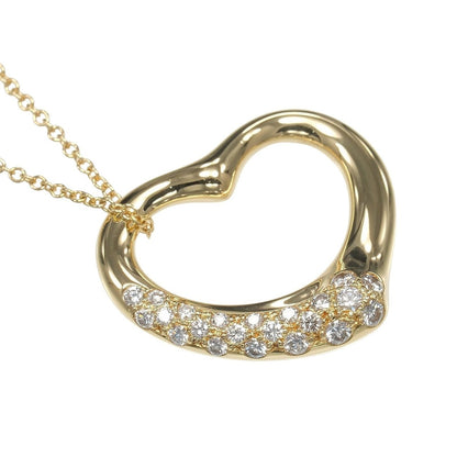 Tiffany & Co. Open Heart 18K Yellow Gold Diamond — view 4