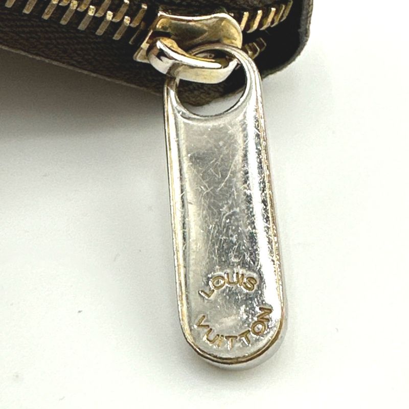 Louis Vuitton N60015 Damier Round Zipper Zippy Wallet Long Wallet Louis Vuitton