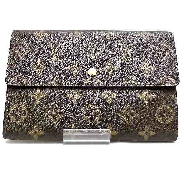 Louis Vuitton Monogram Pochette Passepole M60135 Long Wallet Trifold Unisex
