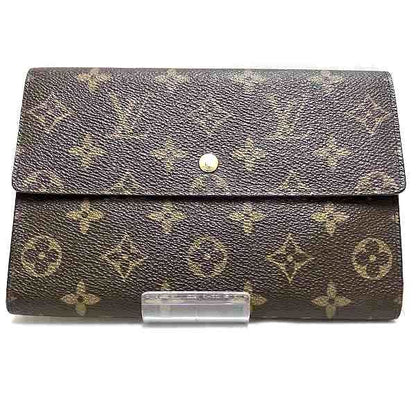 Louis Vuitton Monogram Pochette Passepole M60135 Long Wallet Trifold Unisex