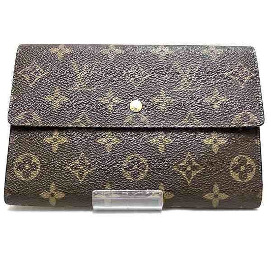 Louis Vuitton Monogram Pochette Passepole M60135 Long Wallet Trifold Unisex