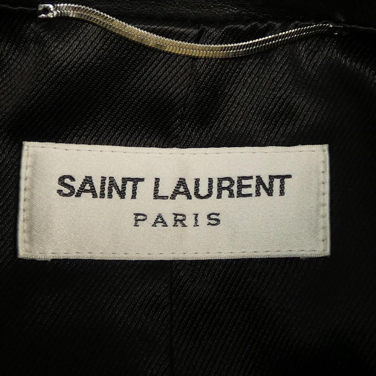 Saint Laurent Leather Rider's Jacket — view 4