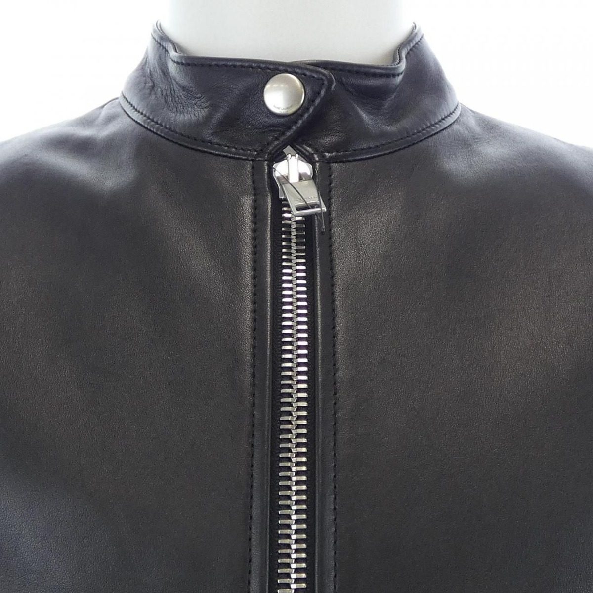 Saint Laurent Leather Rider's Jacket — view 5