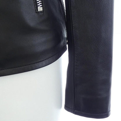 Saint Laurent Leather Rider's Jacket — view 6