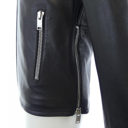 Saint Laurent Leather Rider's Jacket — view 8