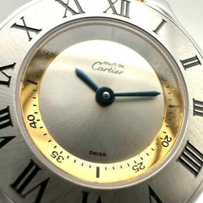 Cartier Must 21 SM Watch Quartz SS Silver Vintage — view 7