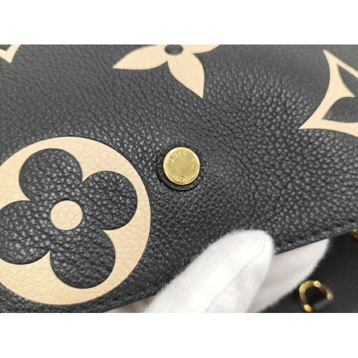 Louis Vuitton Montaigne MM Handbag Monogram Empreinte — view 6