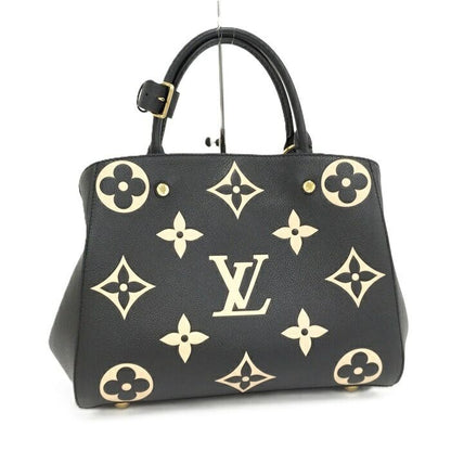 Louis Vuitton Montaigne MM Handbag Monogram Empreinte