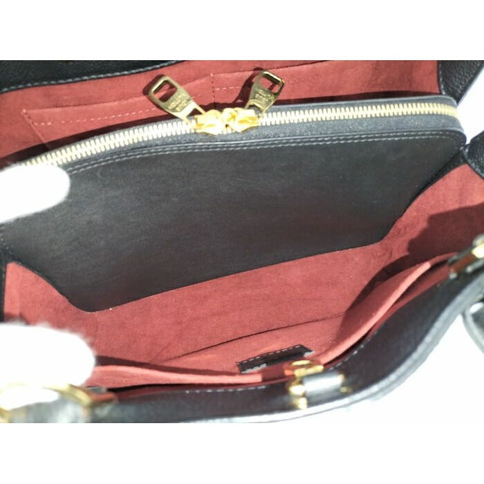 Louis Vuitton Montaigne MM Handbag Monogram Empreinte — view 8