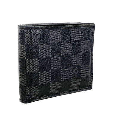 Louis Vuitton Wallet Damier Graphite Portefeuille Amerigo NM Black Gray — view 2
